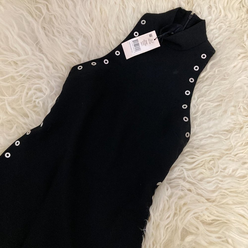 Cinq a Sept Ava Mock Neck Mini Dress - Picture 4 of 15